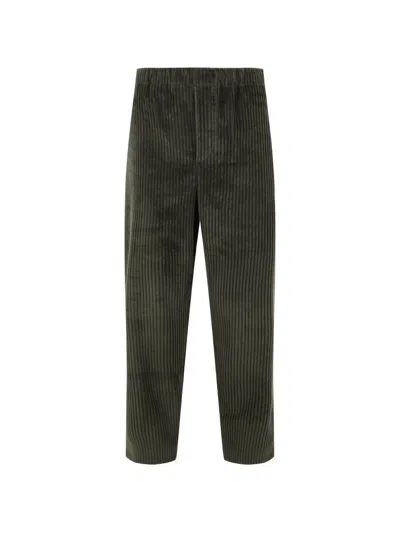 Meta Campania Collective Corduroy Drawstring Trousers In Green