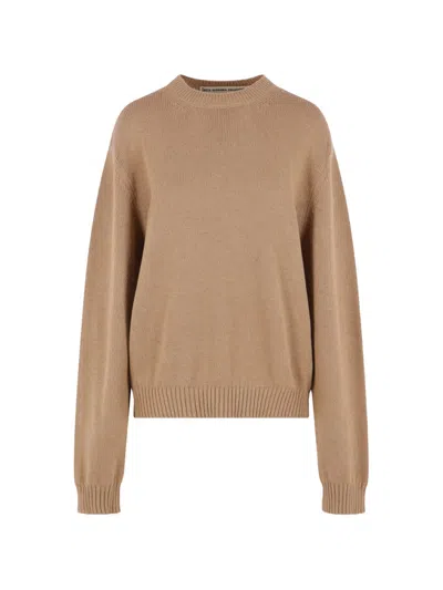 Meta Campania Collective Crew-neck Sweater In Brown