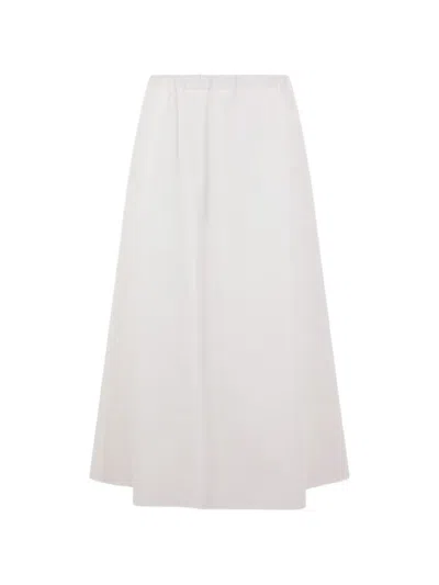 Meta Campania Collective Drawstring-waist Skirt In White