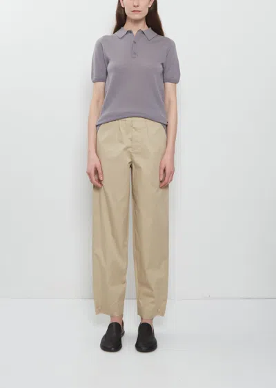 Meta Campania Collective Ed Dot Easy Trousers In Light Beige