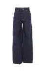 Meta Campania Collective Organic-cotton Jeans In Blue