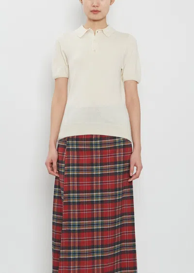 Meta Campania Collective Josh Felted Cashmere Polo In Brown