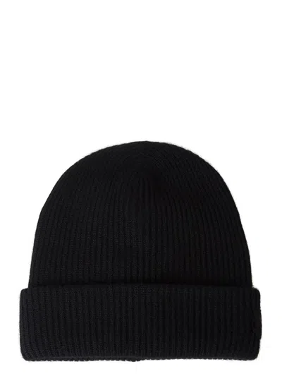 Meta Campania Collective Kurt Cashmere Beanie Hat In Black