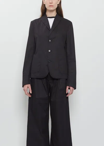 Meta Campania Collective Lee 3-button Light Cotton Formal Jacket In Black