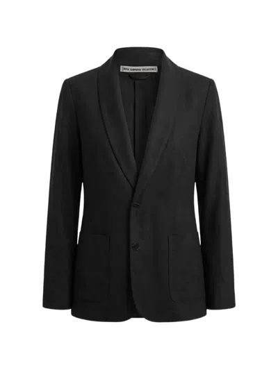 Meta Campania Collective Shawl-lapel Jacket In Black