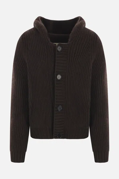 Meta Campania Collective Meta Campania  Collective Sweaters In Dark Chocolate Brown