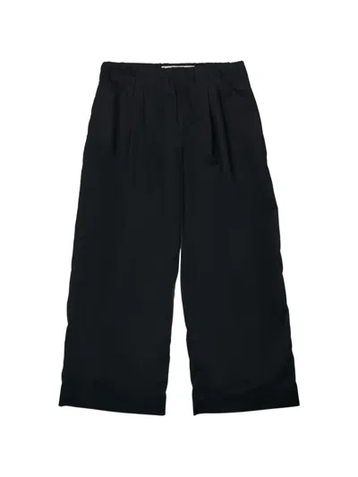 Meta Campania Collective Trace Pleated Trousers In Black