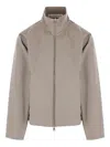 Meta Campania Collective Zip-fastening Cotton Jacket In Neutral