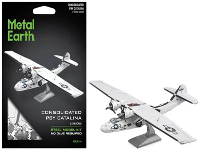 Metal Earth Consolidated Pby Catalina Miss Pick Up Us Army Air Forces Amphibious Aircraft Steel Model Kit Modera In Multi