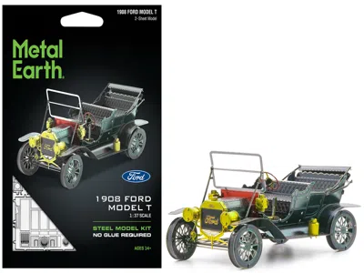 Metal Earth Model Kit 1908 Ford Model T Dark Green (moderate Difficulty) Steel Model By  In Multi