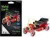 Metal Earth Model Kit 1908 Ford Model T Red (moderate Difficulty) Steel Model By  In Multi