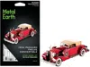 Metal Earth Model Kit 1934 Packard Twelve Convertible Red With Tan Soft Top (moderate Difficulty) Steel Model By In Red