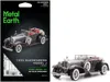 Metal Earth Model Kit 1935 Duesenberg Model J Black (moderate Difficulty) Steel Model By  In Black