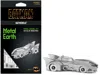 Metal Earth Model Kit 1989 Batmobile "batman" (1989) Movie (challenging Difficulty) Steel Model By  In Gray