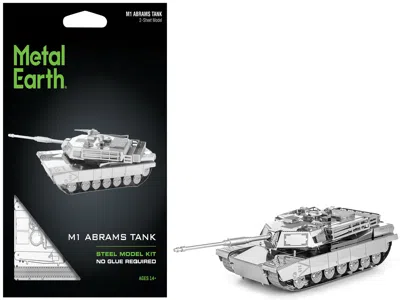 Metal Earth Model Kit American M1 Abrams Tank (moderate Difficulty) Steel Model By