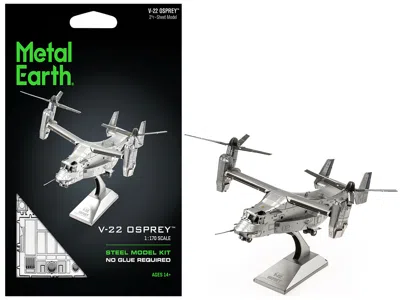 Metal Earth Model Kit Bell Boeing V-22 Osprey Aircraft "united States Military" (challenging Difficulty) Steel M