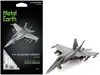 Metal Earth Model Kit Boeing F/a-18 Super Hornet Aircraft "united States Navy" (moderate Difficulty) Steel Model In Gray