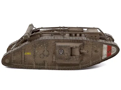 Metal Earth Model Kit British Mark Iv Tank (moderate Difficulty) Steel Model By