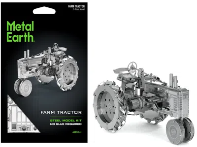 Metal Earth Model Kit Farm Tractor (challenging Difficulty) Steel Model