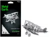 Metal Earth Model Kit Fokker D-vii Fighter Aircraft "imperial German Army" (easy Difficulty) Steel Model