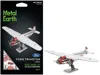 Metal Earth Model Kit Ford Trimotor Transport Aircraft White And Red (moderate Difficulty) Steel Model