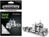 Metal Earth Model Kit Freightliner Flc Long Nose Truck (challenging Difficulty) Steel Model By  In Gray