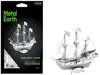 Metal Earth Model Kit Golden Hind Galleon (moderate Difficulty) Steel Model By  In Gray