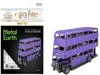 Metal Earth Model Kit Knight Bus Purple "harry Potter And The Prisoner Of Azkaban" (2004) Movie (moderate Diffic In Purple