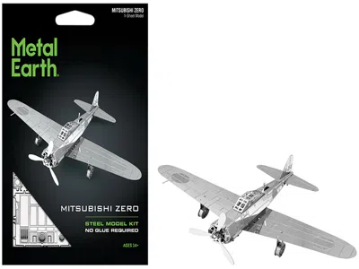 Metal Earth Model Kit Mitsubishi Zero Fighter Aircraft "imperial Japanese Navy Air Service" (moderate Difficulty