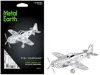 Metal Earth Model Kit North American P-51 Mustang Aircraft "big Beautiful Doll" United States Army Air Forces (e In White