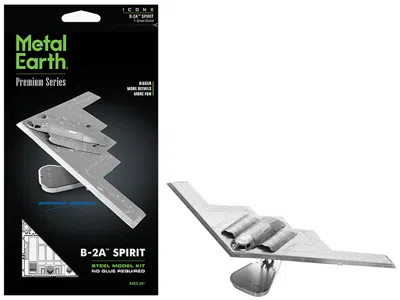 Metal Earth Model Kit Northrop Grumman B-2 Spirit Stealth Bomber Aircraft (moderate Difficulty) Steel Model By M
