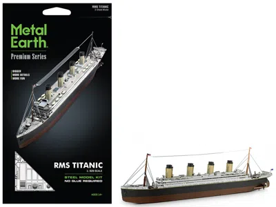 Metal Earth Model Kit Rms Titanic Ship (moderate Difficulty) Steel Model By  In Multi