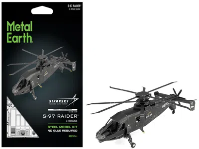 Metal Earth Model Kit Sikorsky S-97 Raider Attack Helicopter "united States Army" (challenging Difficulty) Steel