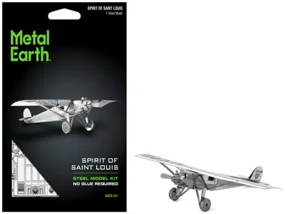 Metal Earth Model Kit Spirit Of Saint Louis Monoplane Aircraft (moderate Difficulty) Steel Model