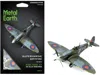 Metal Earth Model Kit Supermarine Spitfire Fighter Aircraft "british Royal Air Force" (moderate Difficulty) Stee