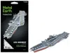 Metal Earth Model Kit Uss Midway (cv-41) Aircraft Carrier (challenging Difficulty) Steel Model By  In Blue