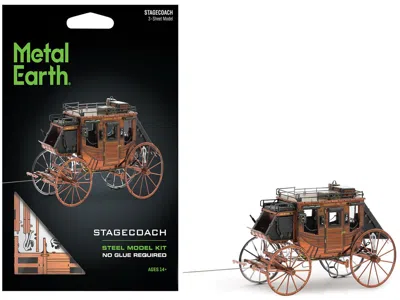 Metal Earth Model Kit Wild West Stagecoach (moderate Difficulty) Steel Model