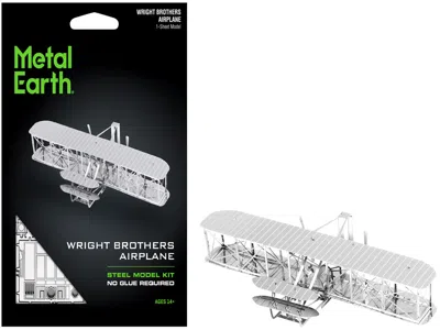 Metal Earth Model Kit Wright Brothers Airplane (moderate Difficulty) Steel Model By  In Multi