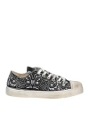 Metal Gienchi Woman Sneakers Black Size 8 Textile Fibers In Black