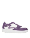Metal Gienchi Woman Sneakers Purple Size 11 Calfskin