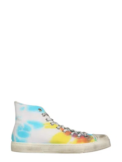 Metalgienchi Multi Color Lace Up Sneakers In Multicolor
