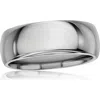 Metallo Band Ring In Silver