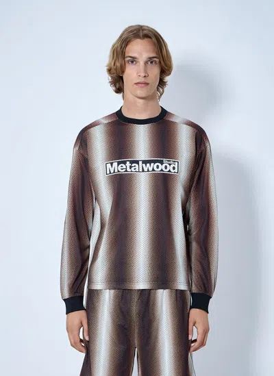 Metalwood Digital Hombre Top In Animal Print