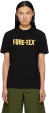 Metalwood Studio Black 'fore-tex' T-shirt In Black
