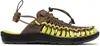 Metalwood Studio Brown & Green Keen Edition Uneek Ii Sandals In Multi