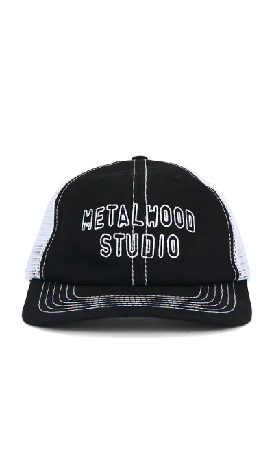 Metalwood Studio Cutie 6-panel Trucker Hat In Black