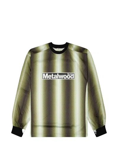 Metalwood Studio Digital Hombre T-shirt In Green