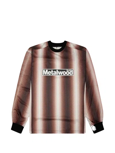Metalwood Studio Digital Hombre T-shirt In Brown