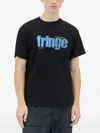 Metalwood Studio Fringe T-shirt In Black