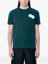 Metalwood Studio Graphic-print Crew Neck T-shirt In Blue